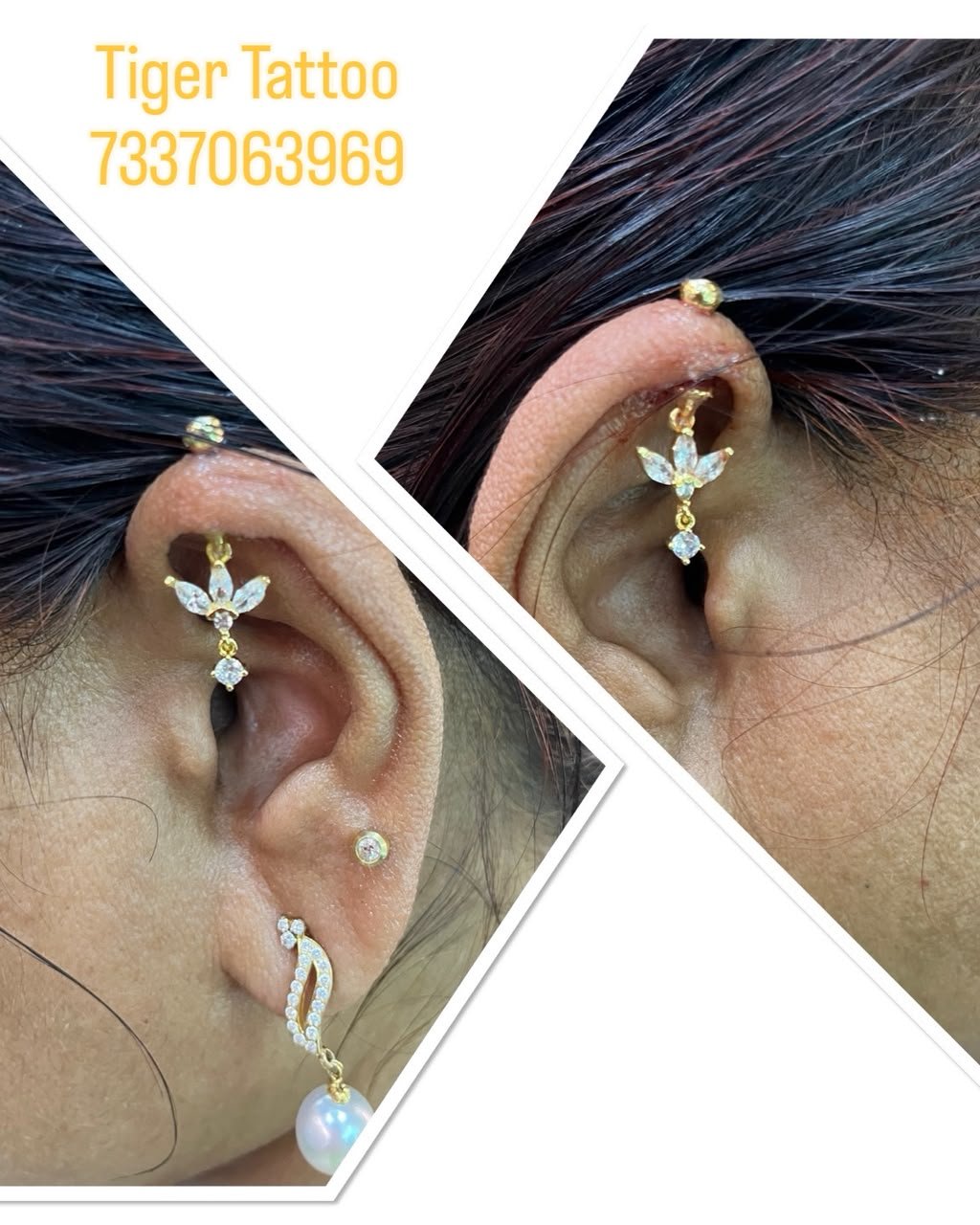 Tiger Tattoo and Piercing professional studio in Guwahati