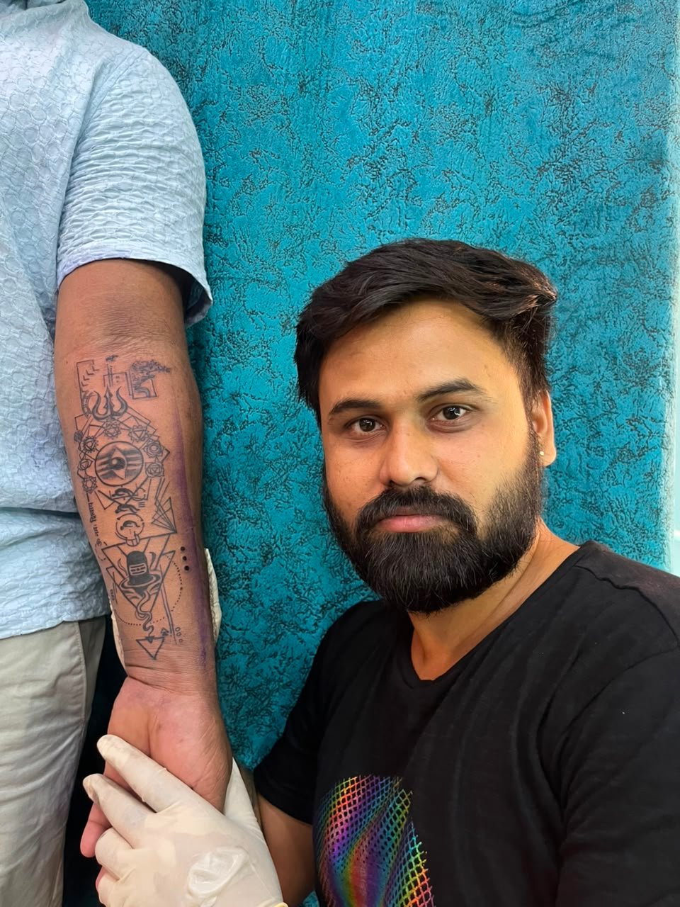 Personalised permanent tattoo