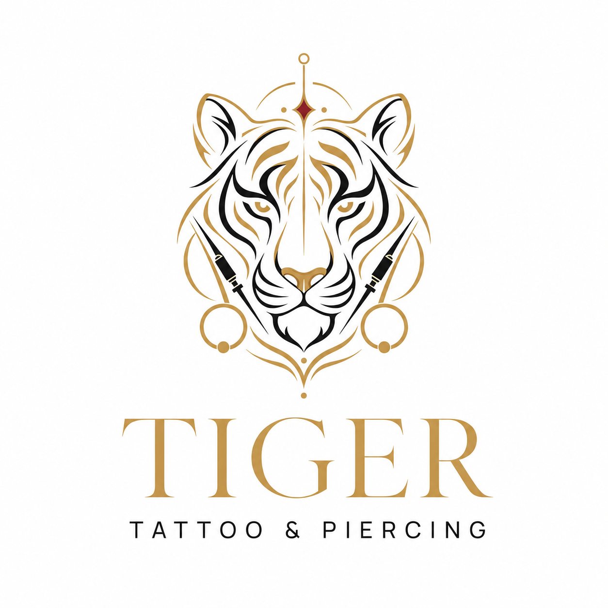 Tiger Tattoo and Piercing Logo